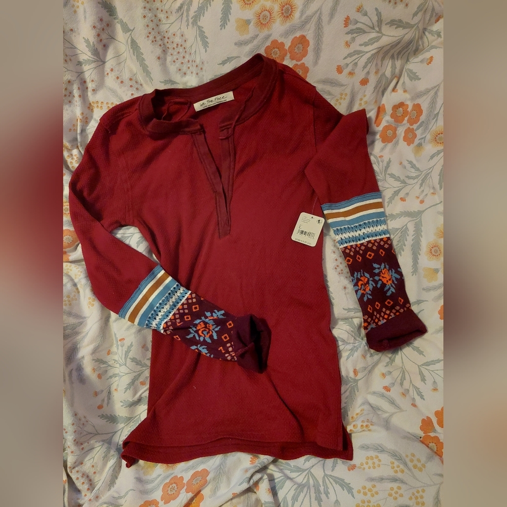 Free People Long sleeved tee - NWT